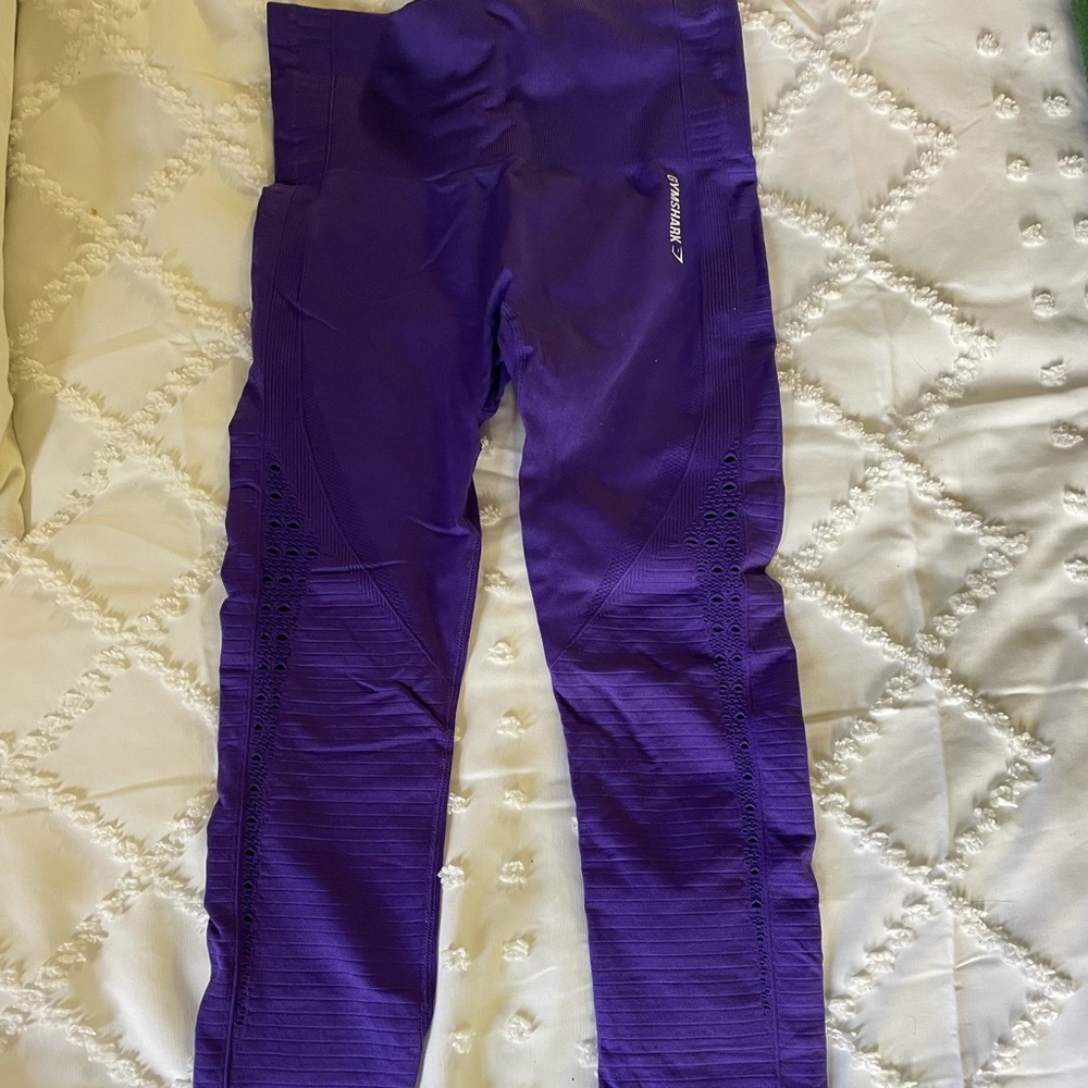 Gymshark purple leggings